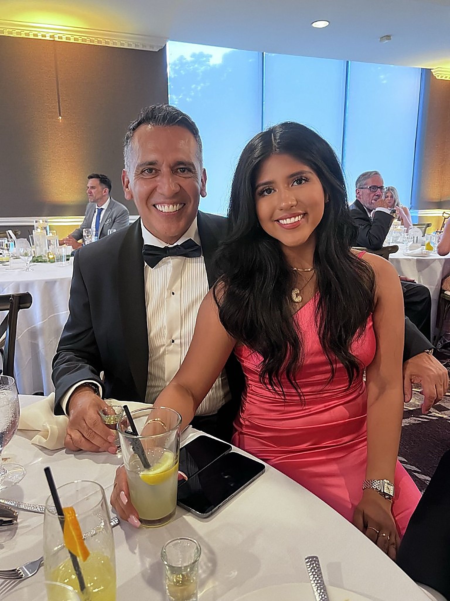 Carlos and Cristina Palacios at a foundation event